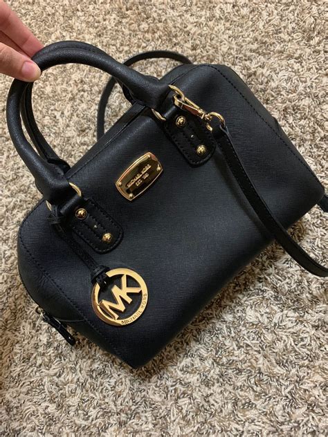 michael kors purse black|michael kors purses small black.